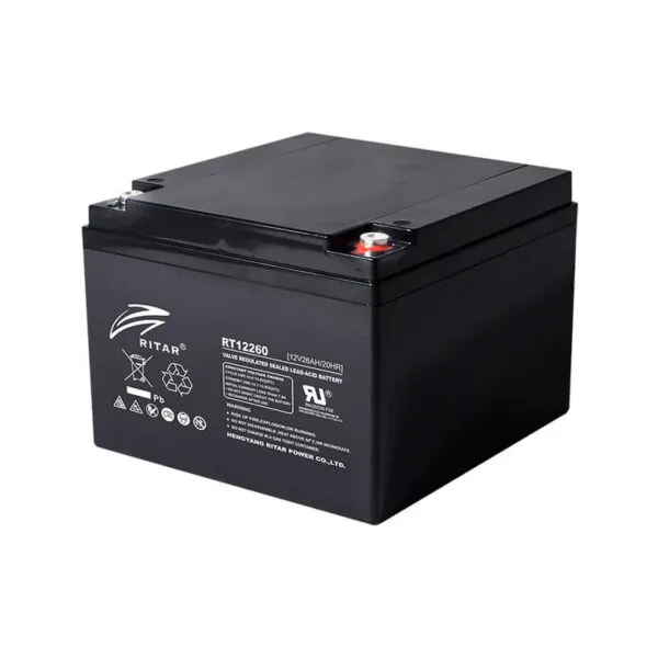 26Ah Marca RITAR Modelo RT12260