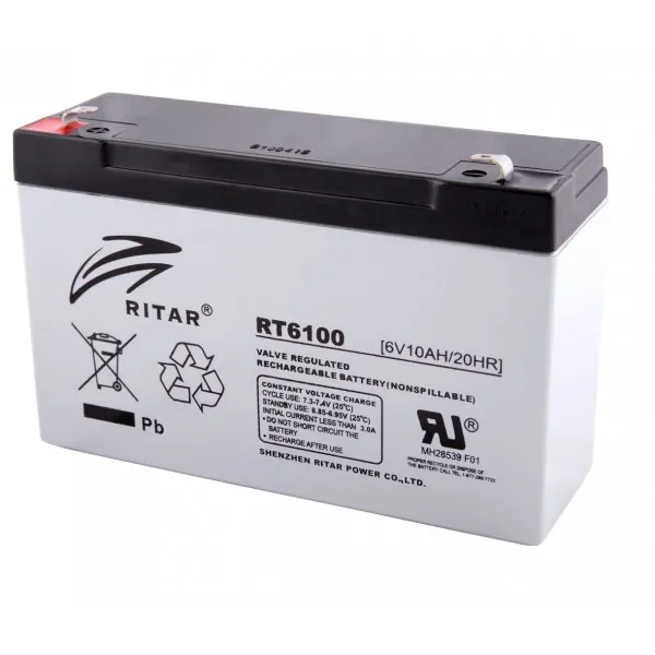 10Ah Marca RITAR Modelo RT6100
