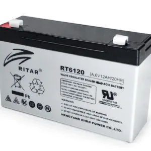 Batería 6v/12Ah Marca RITAR Modelo RT6120