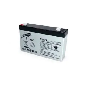 Batería 6v/7Ah Marca RITAR Modelo RT670